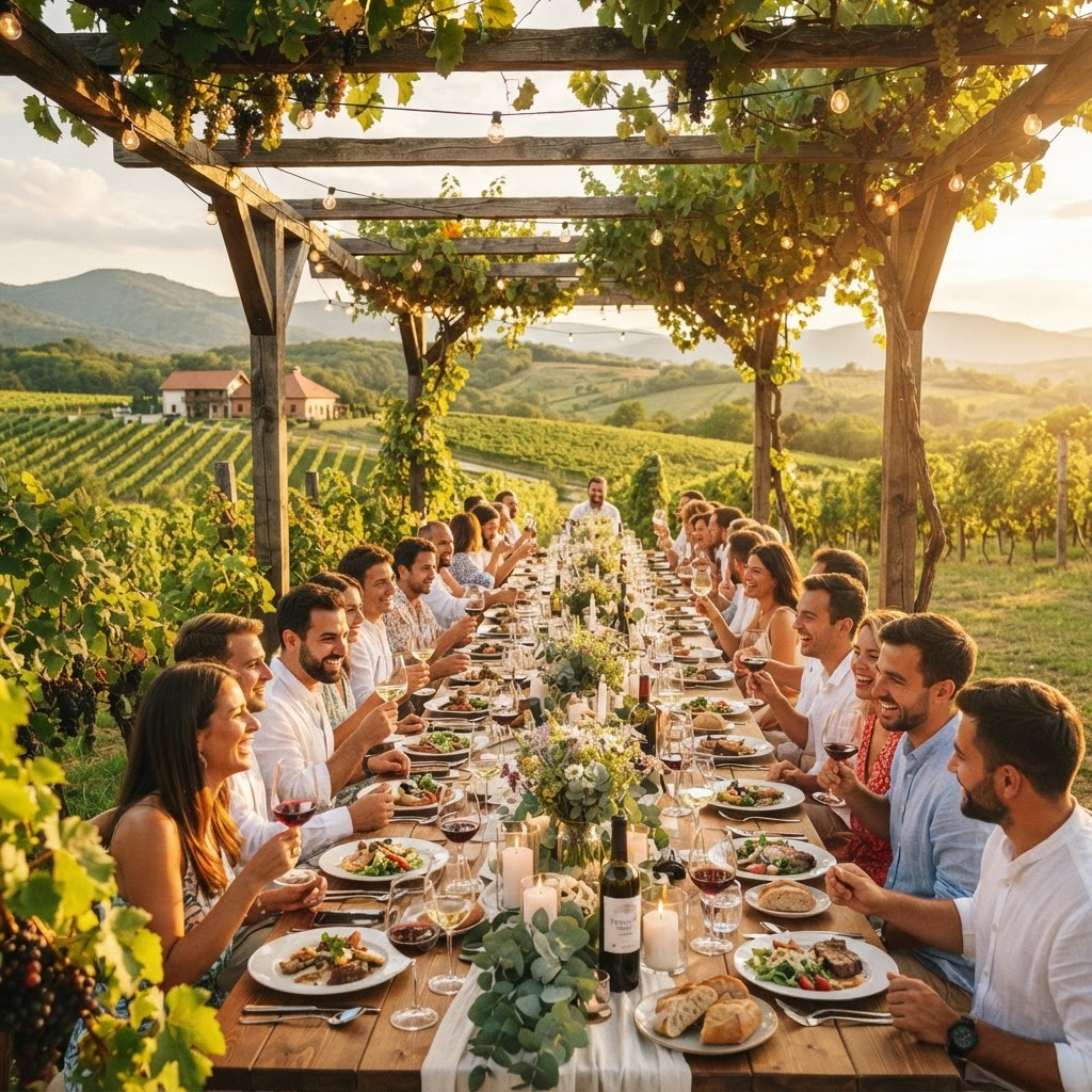 Chef's Table in the Vineyard